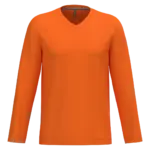 Custom V-Neck Long Sleeve K358 Combed Cotton Uniform M — product photo 42