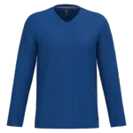 Custom V-Neck Long Sleeve K358 Combed Cotton Uniform M — product photo 46
