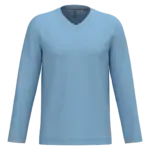 Custom V-Neck Long Sleeve K358 Combed Cotton Uniform M — product photo 47