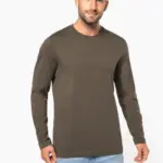 T-shirt ronde hals lange mouwen