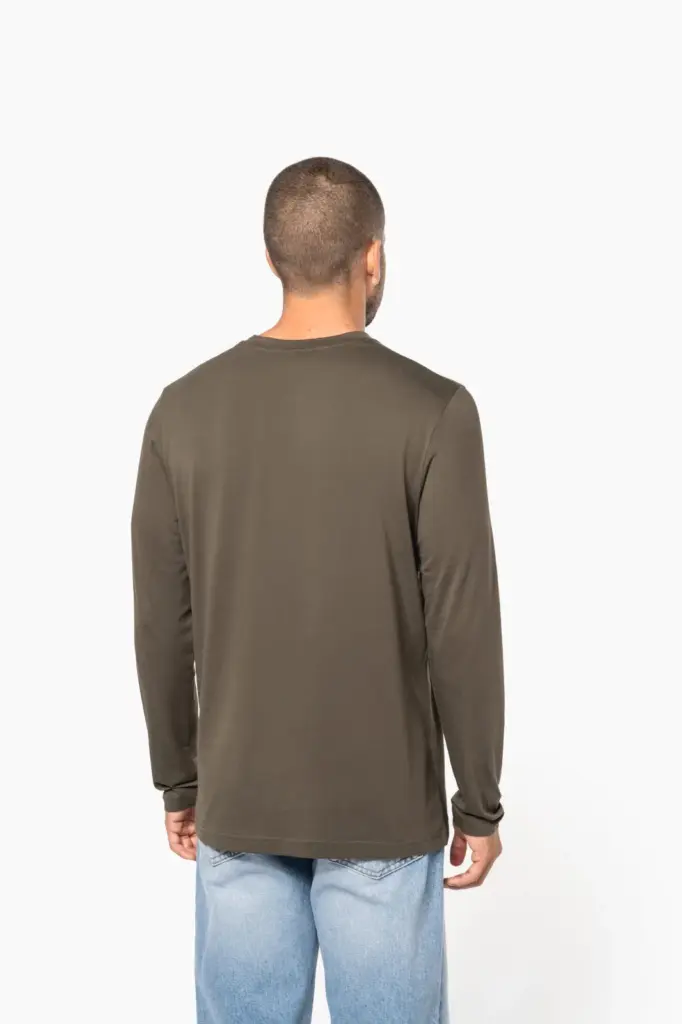 T-shirt ronde hals lange mouwen — productfoto 2