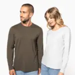 T-shirt ronde hals lange mouwen — productfoto 5
