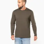 T-shirt ronde hals lange mouwen — productfoto 9