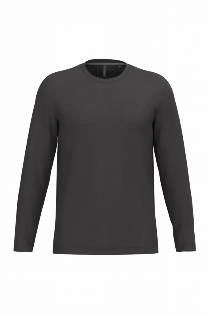 T-shirt ronde hals lange mouwen — productfoto 20