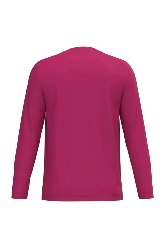 T-shirt ronde hals lange mouwen — productfoto 30
