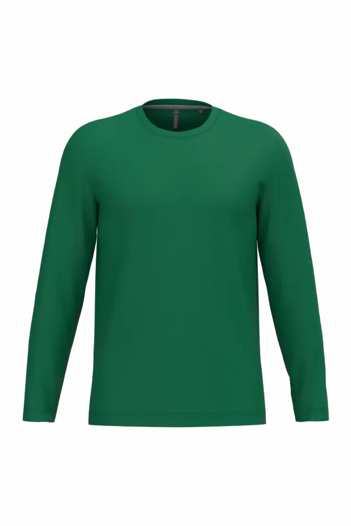 T-shirt ronde hals lange mouwen — productfoto 32