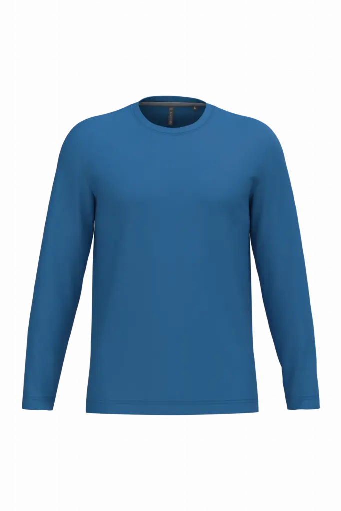 T-shirt ronde hals lange mouwen — productfoto 35