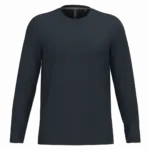 PS_K359_NAVY - Hidalgo Langarmshirt bedrucken K359 Rundhals Baumwolle S-4XL — Produktfoto 43