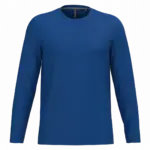 PS_K359_ROYALBLUE - Hidalgo Langarmshirt bedrucken K359 Rundhals Baumwolle S-4XL — Produktfoto 48