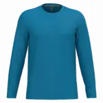 PS_K359_TROPICALBLUE - Hidalgo Langarmshirt bedrucken K359 Rundhals Baumwolle S-4XL — Produktfoto 50