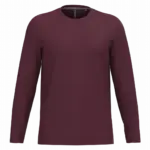 PS_K359_WINE - Hidalgo Langarmshirt bedrucken K359 Rundhals Baumwolle S-4XL — Produktfoto 52
