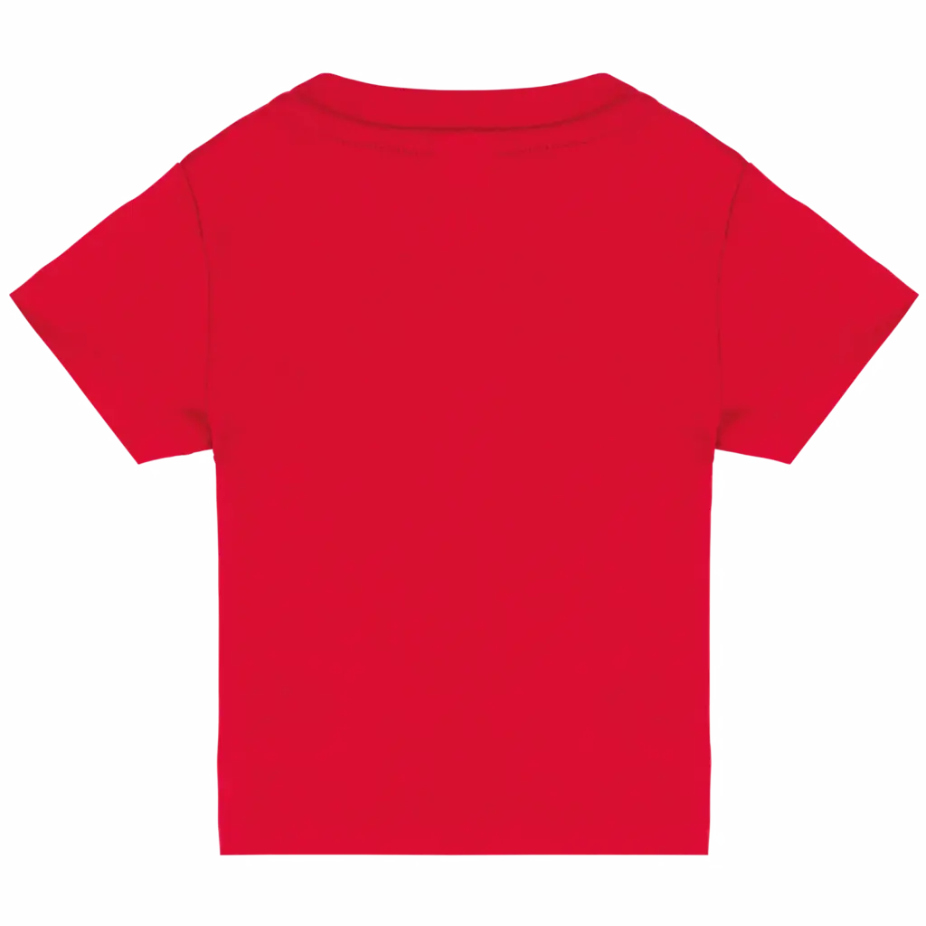 PS_K363-B_RED - Hidalgo-werbeartikel Baby-T-shirt korte mouwen — productfoto 9