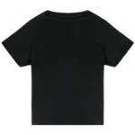 Baby-T-shirt korte mouwen, black — productfoto 3