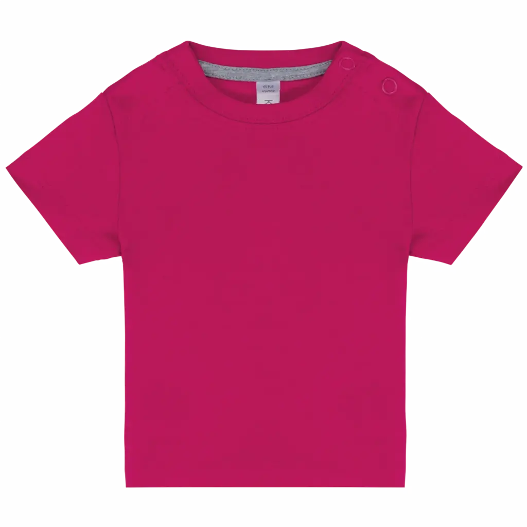 PS_K363_FUCHSIA - Hidalgo-werbeartikel Baby-T-shirt korte mouwen, fuchsia — productfoto 4