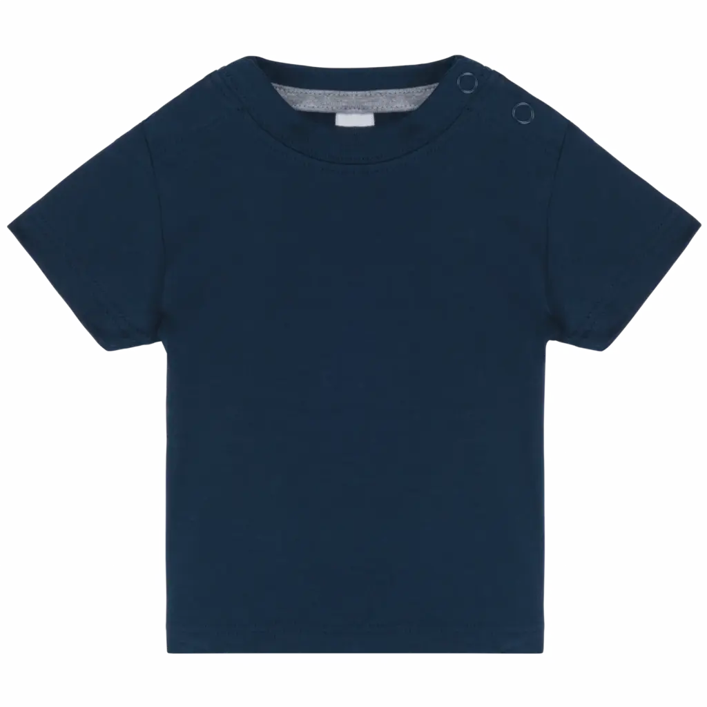 PS_K363_NAVY - Hidalgo-werbeartikel Baby-T-shirt korte mouwen, navy — productfoto 6