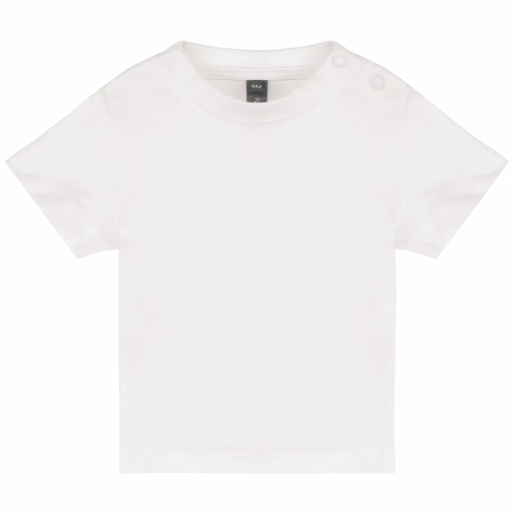 PS_K363_WHITE - Hidalgo-werbeartikel Baby-T-shirt korte mouwen, white — productfoto 12