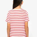 Gestreept T-shirt met borstzakje kids — productfoto 2