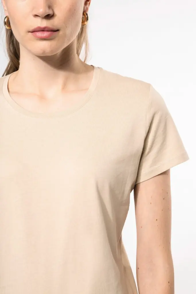 Dames T-shirt ronde hals korte mouwen — productfoto 4