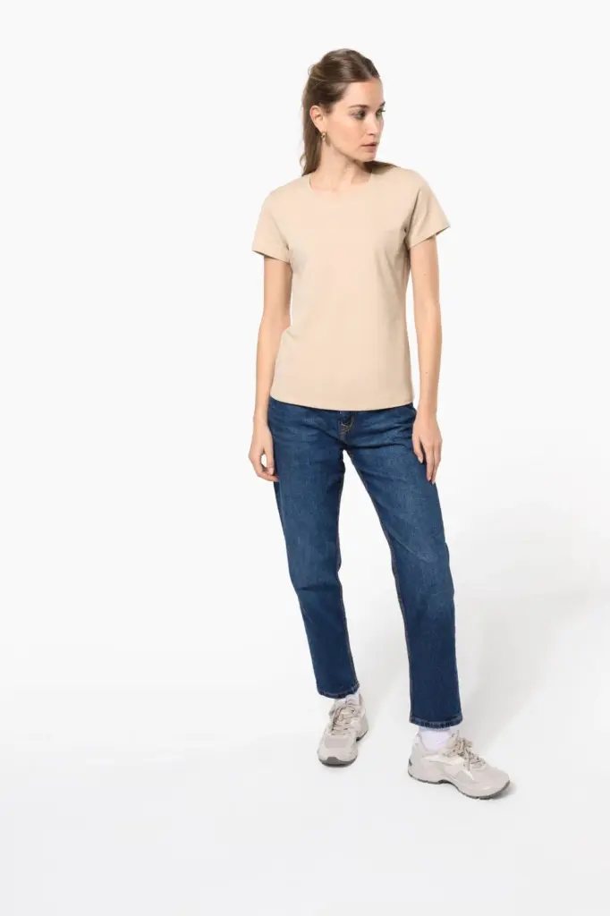 Dames T-shirt ronde hals korte mouwen — productfoto 5