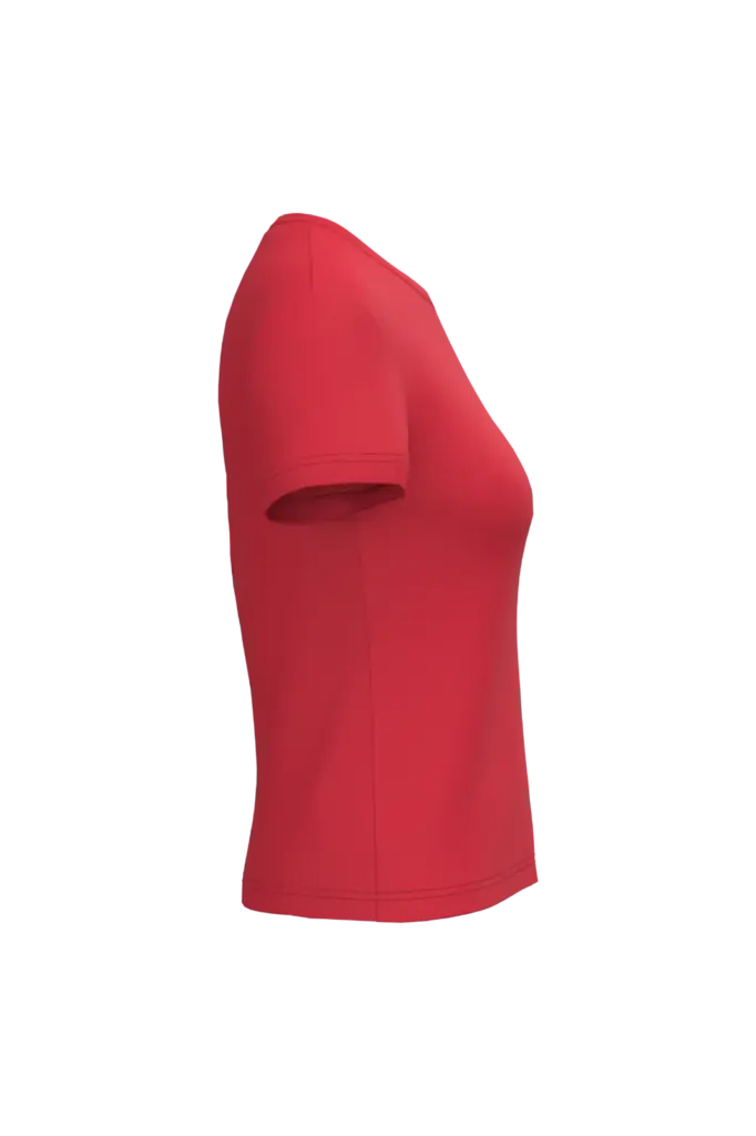 Dames T-shirt ronde hals korte mouwen — productfoto 52