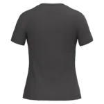 Dames T-shirt ronde hals korte mouwen, dark grey — productfoto 18