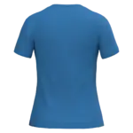 Dames T-shirt ronde hals korte mouwen, light royal blue — productfoto 33