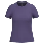 Dames T-shirt ronde hals korte mouwen, purple — productfoto 50