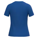 Dames T-shirt ronde hals korte mouwen, royal blue — productfoto 57