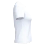 Dames T-shirt ronde hals korte mouwen, white — productfoto 64