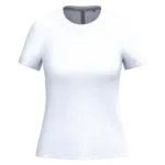 Dames T-shirt ronde hals korte mouwen, white — productfoto 65