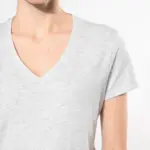 Dames T-shirt v-hals met korte mouwen — productfoto 1