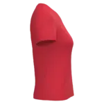 PS_K381-S_RED - Hidalgo-werbeartikel Dames T-shirt v-hals met korte mouwen — productfoto 50