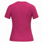 PS_K381-B_FUCHSIA - Hidalgo-werbeartikel Dames T-shirt v-hals met korte mouwen, fuchsia — productfoto 25