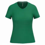 PS_K381_KELLYGREEN - Hidalgo-werbeartikel Dames T-shirt v-hals met korte mouwen, kelly green — productfoto 27