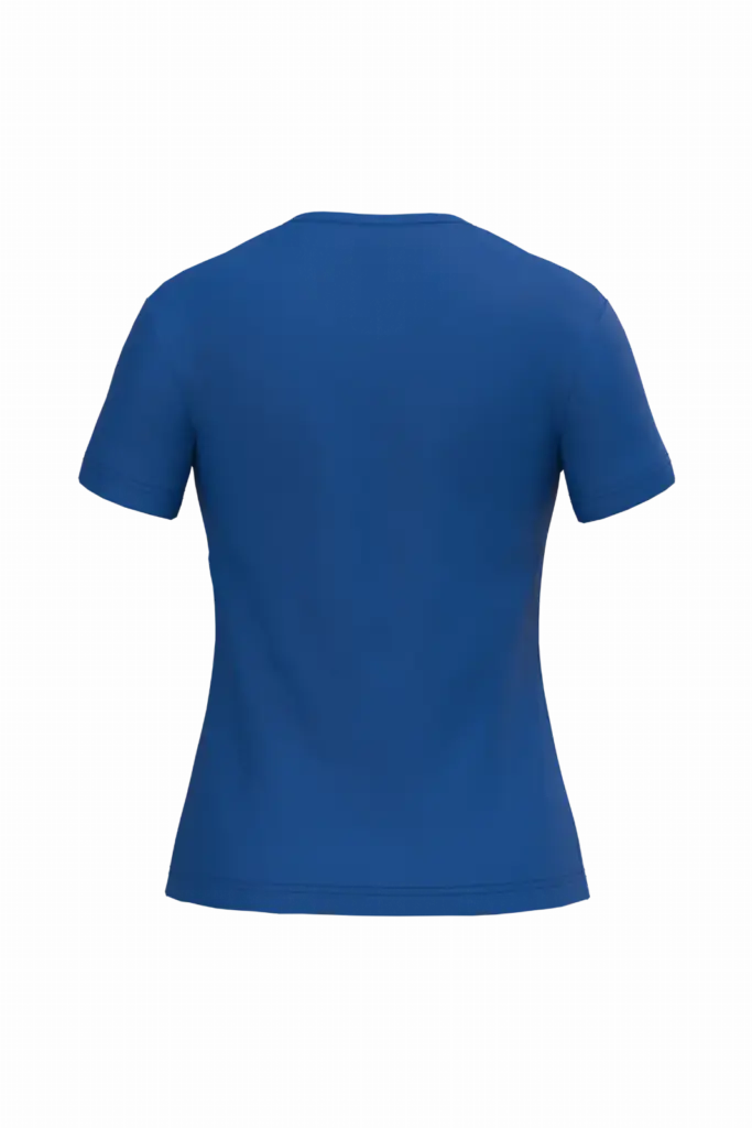 PS_K381-B_ROYALBLUE - Hidalgo-werbeartikel Dames T-shirt v-hals met korte mouwen, royal blue — productfoto 55