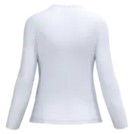 PS_K382-B_WHITE - Hidalgo-werbeartikel Dames T-shirt V-hals lange mouwen, white — productfoto 66