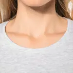 Dames T-shirt ronde hals lange mouwen — productfoto 3