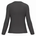 Dames T-shirt ronde hals lange mouwen — productfoto 17