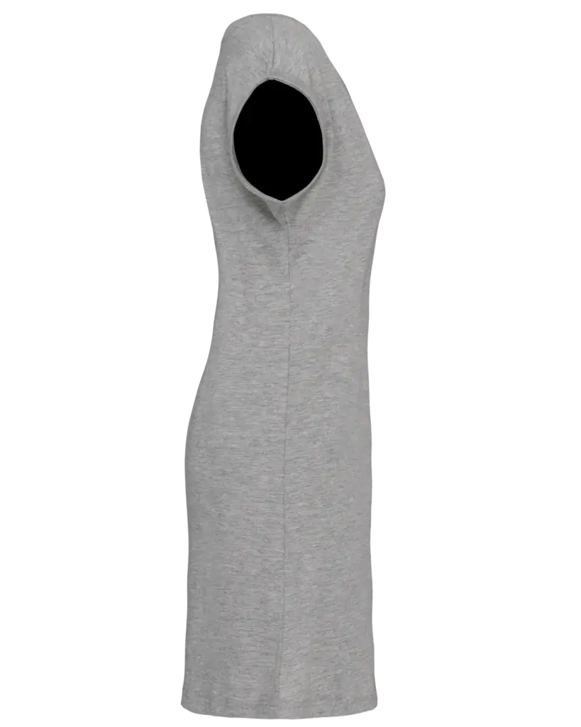 Lang dames-T-shirt, light grey heather — productfoto 12