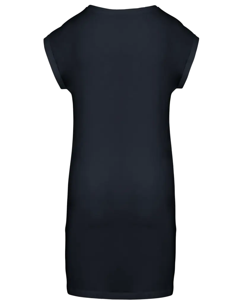 Lang dames-T-shirt, navy — productfoto 17