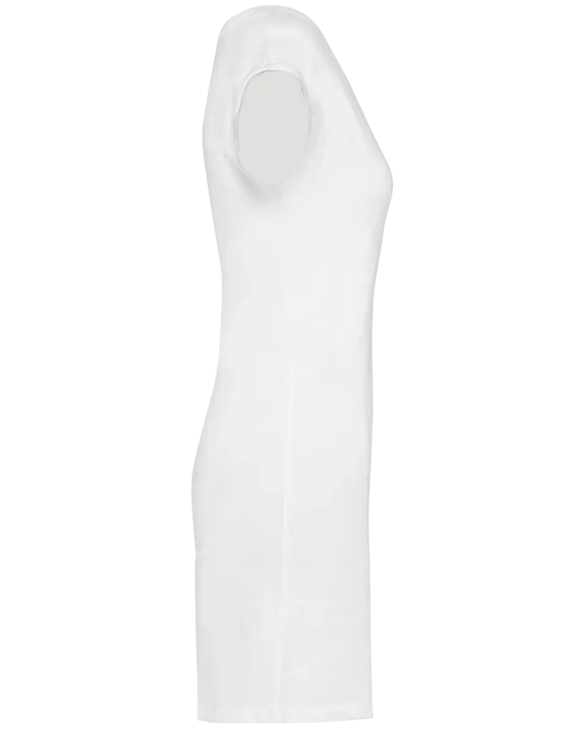 Lang dames-T-shirt, off white — productfoto 18