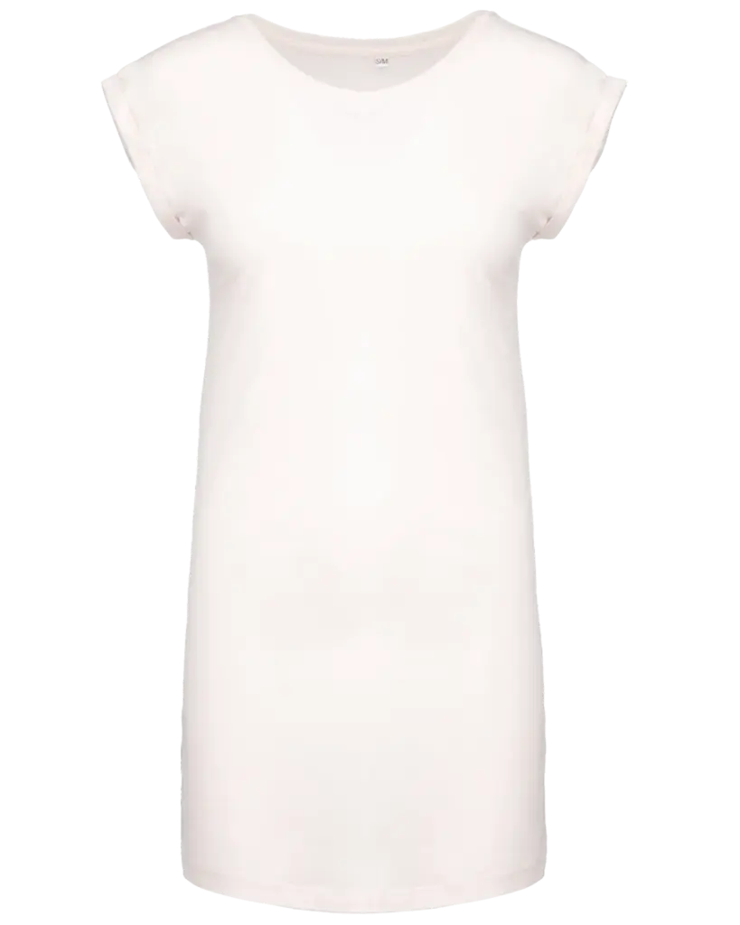 Lang dames-T-shirt, off white — productfoto 19