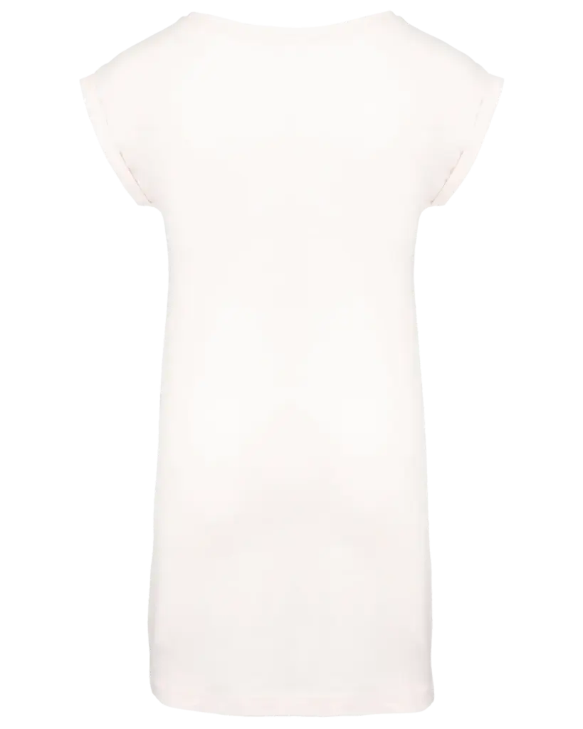 Lang dames-T-shirt, off white — productfoto 20