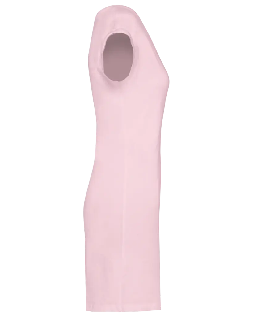 Lang dames-T-shirt, pale pink — productfoto 21