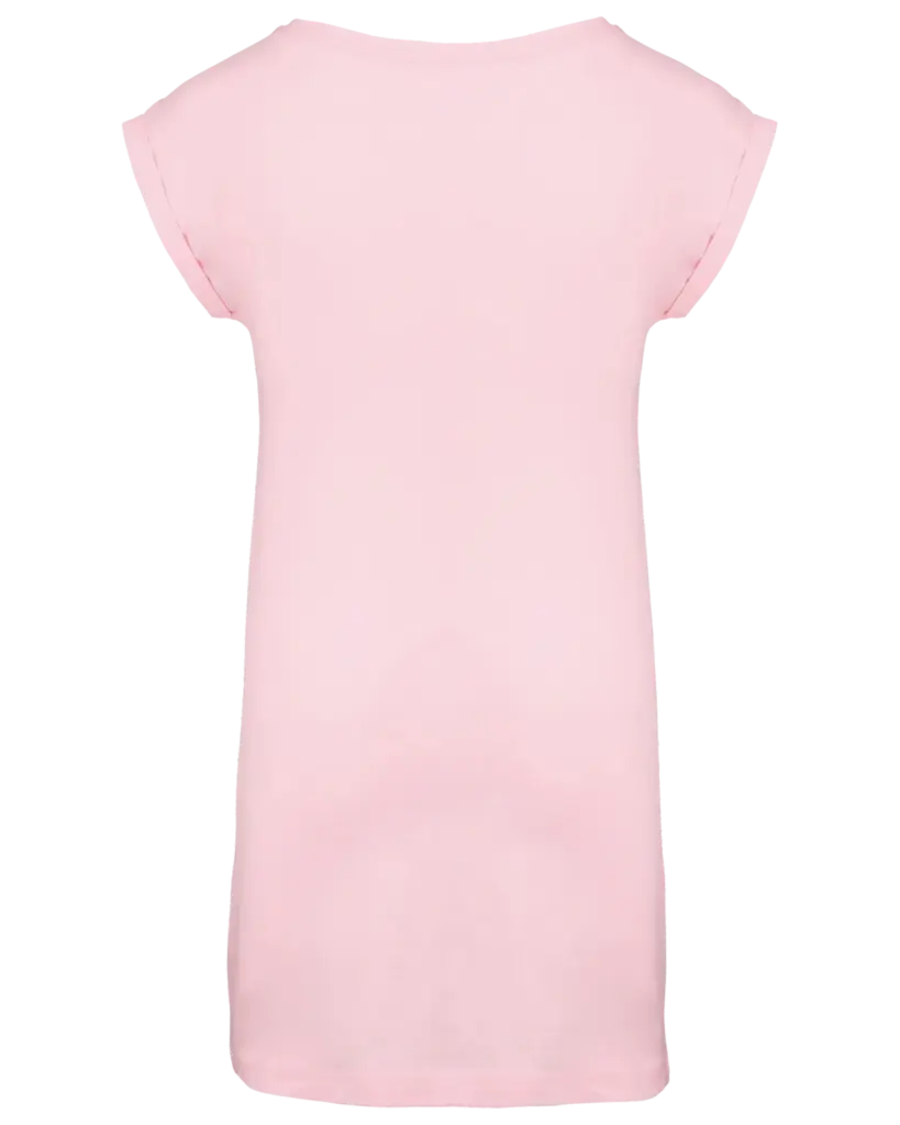 Lang dames-T-shirt, pale pink — productfoto 23