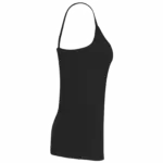 Damestop met schouderbandjes, black — productfoto 7