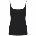 Damestop met schouderbandjes, black — productfoto 8