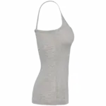 Damestop met schouderbandjes, light grey heather — productfoto 10