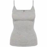 Damestop met schouderbandjes, light grey heather — productfoto 11