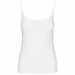 Damestop met schouderbandjes, white — productfoto 14